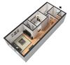 East of Eleven Apartments Richmond 3D Floor Plan